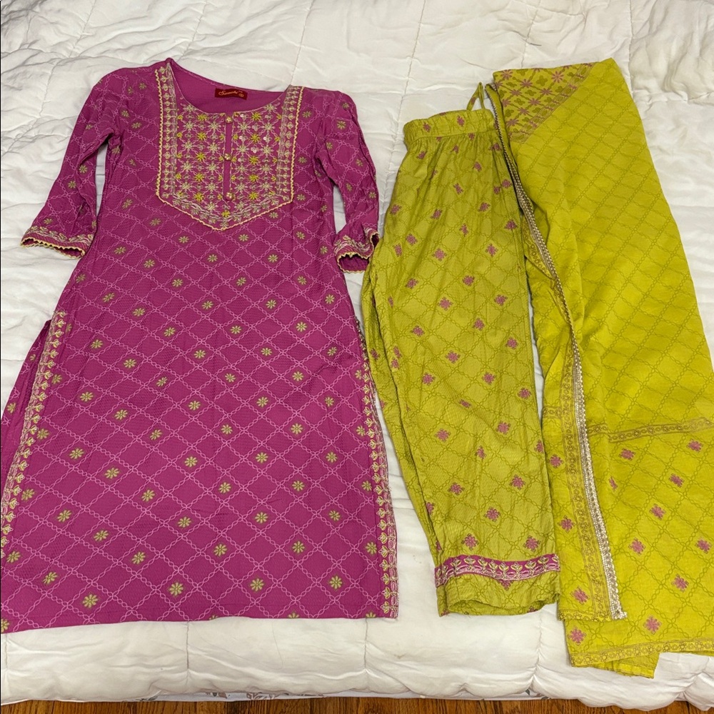3pcs Kurtha set